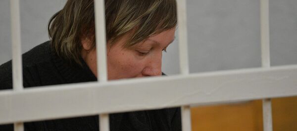 Подсудимая Галина Цинявская Подсудимая Галина Цинявская - Sputnik Беларусь