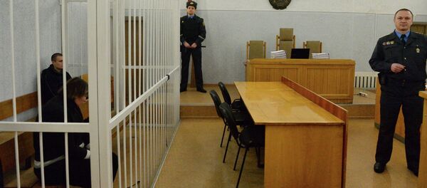 Перед началом судебного заседания по делу об убийстве Соломатиной - Sputnik Беларусь