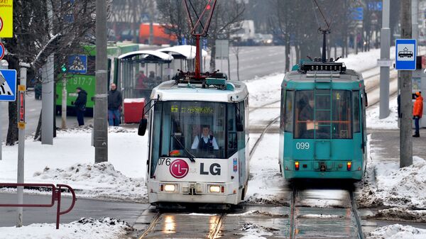 Трамвайное движение в Минске - Sputnik Беларусь