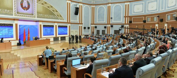 Пресс-конференция Александра Лукашенко 29 января 2015 года - Sputnik Беларусь