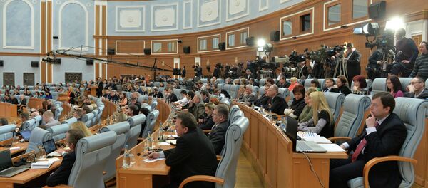 Пресс-конференция Александра Лукашенко 29 ноября 2015 года - Sputnik Беларусь