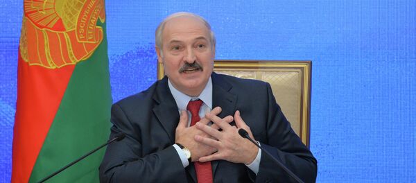 Александр Лукашенко на пресс-конференции 29 января 2015 года - Sputnik Беларусь