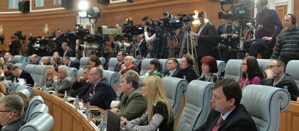 Пресс-конференция Александра Лукашенко 29 января 2015 года - Sputnik Беларусь