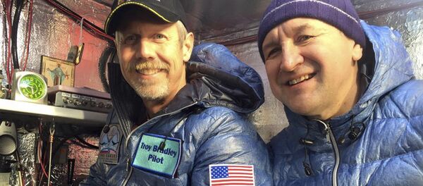 Российско-американского экипаж воздушного шара Два орла (Two Eagles) - Sputnik Беларусь