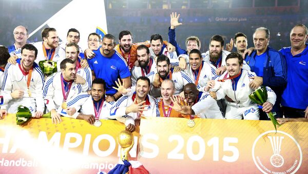 Мужская сборная Франция - чемпион мира по гандболу - Sputnik Беларусь