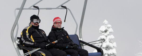 Дмитрий Медведев и Александр Лукашенко, архивное фото - Sputnik Беларусь