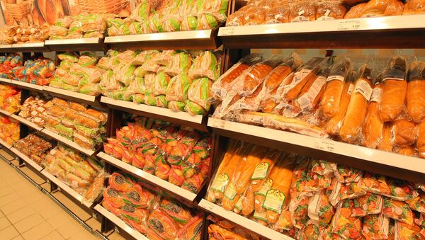 Хлебный отдел супермаркета - Sputnik Беларусь