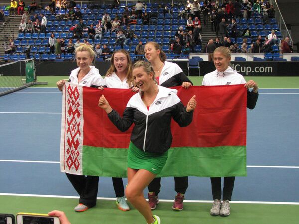 Сборная Беларуси по теннису на Кубке мира в Будапеште - Sputnik Беларусь
