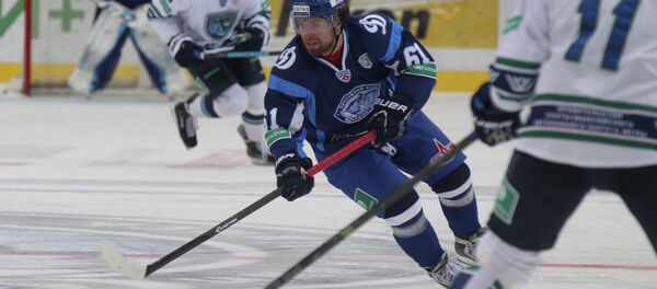 Игрок ХК Динамо-Минск Андрей Степанов Игрок ХК Динамо-Минск Андрей Степанов - Sputnik Беларусь