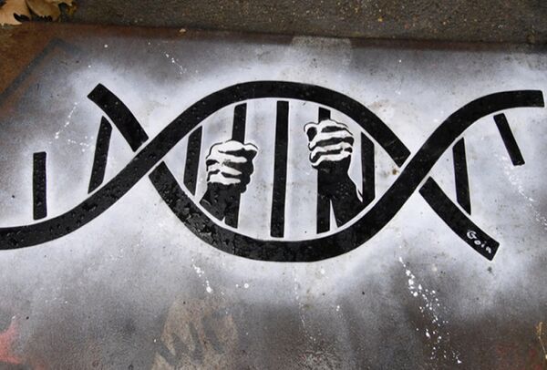 Граффити ДНК, архивное фото - Sputnik Беларусь