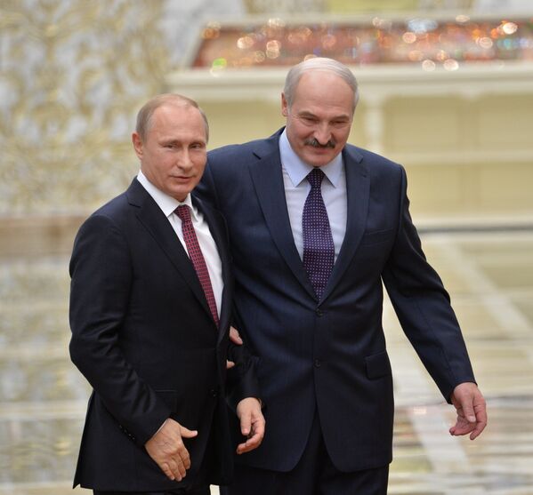 Александр Лукашенко и Владимир Путин - Sputnik Беларусь