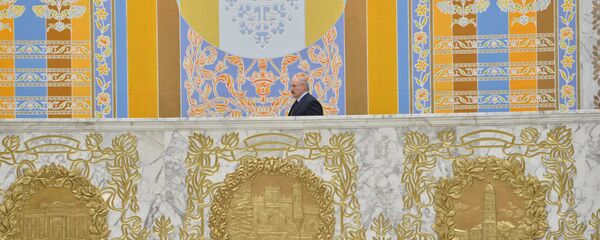 Александр Лукашенко на саммите - Sputnik Беларусь