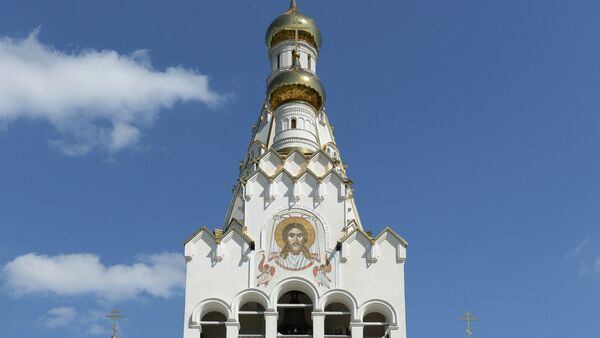 Храма-памятник в честь всех Святых в Минске - Sputnik Беларусь