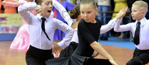 Выступление юных спортсменов на турнире по спортивным бальным танцам - Sputnik Беларусь