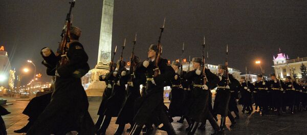 Репетиция Роты почетного караула - Sputnik Беларусь