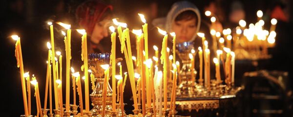 Патриаршее служение в Прощеное воскресенье Патриаршее служение в Прощеное воскресенье - Sputnik Беларусь