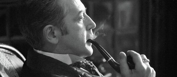 Василий Ливанов в фильме Шерлок Холмс и доктор Ватсон Василий Ливанов в фильме Шерлок Холмс и доктор Ватсон - Sputnik Беларусь