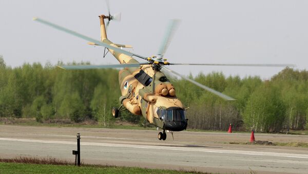 Демонстрация вертолета МИ-17, архивное фото - Sputnik Беларусь