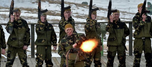 Военное шоу на Линии Сталина - Sputnik Беларусь