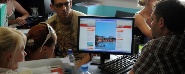 Праца турыстычнага агенцтва, архіўнае фота Праца турыстычнага агенцтва, архіўнае фота - Sputnik Беларусь