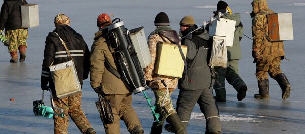 Рыбаки на льду - Sputnik Беларусь