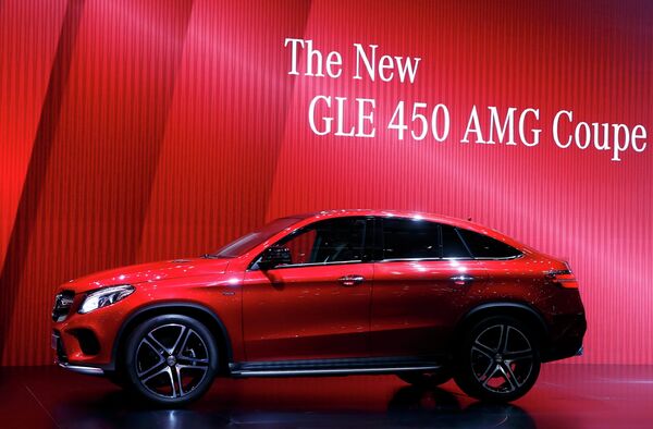 Mercedes GLE 450 AMG на автосалоне в Женеве Mercedes GLE 450 AMG на автосалоне в Женеве - Sputnik Беларусь