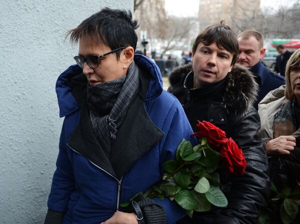 Прощание с политиком Борисом Немцовым в Москве - Sputnik Беларусь