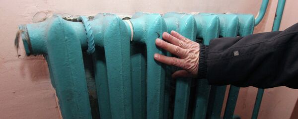 Батарэя ў пад'ездзе Батарэя ў пад'ездзе - Sputnik Беларусь