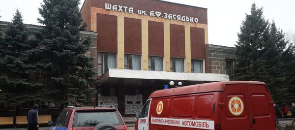 Пострадавшие от взрыва на шахте им. Засядько в Донецке - Sputnik Беларусь