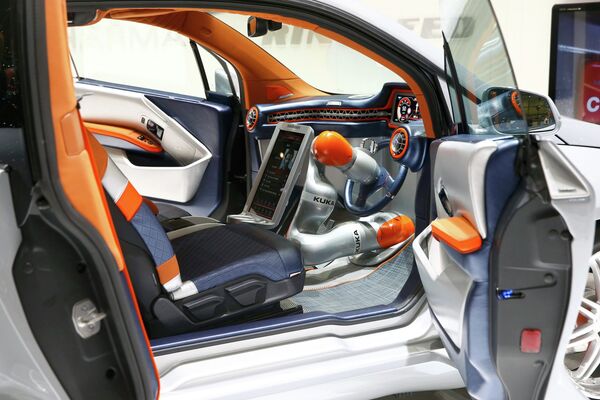 Rinspeed Budii на автосалоне в Женеве - Sputnik Беларусь