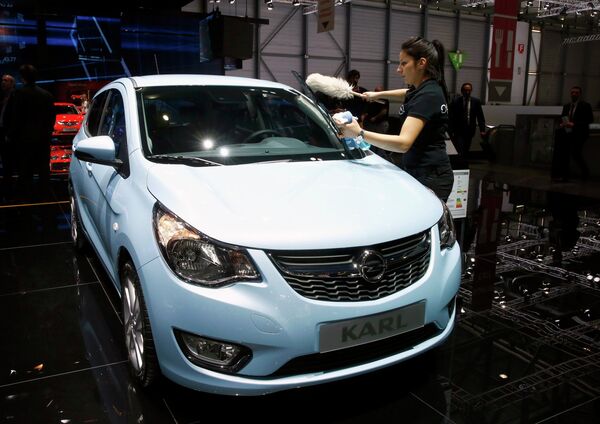 Opel Karl на автосалоне в Женеве - Sputnik Беларусь