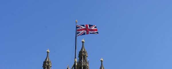 Флаг на парламенте Британии - Sputnik Беларусь