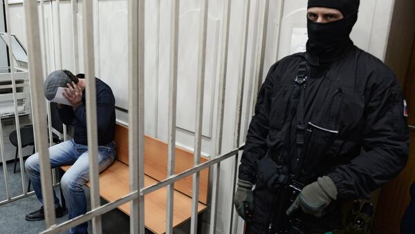 Подозреваемые в убийстве Б.Немцова доставлены в Басманный суд - Sputnik Беларусь