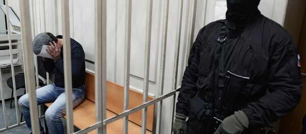 Подозреваемые в убийстве Б.Немцова доставлены в Басманный суд - Sputnik Беларусь