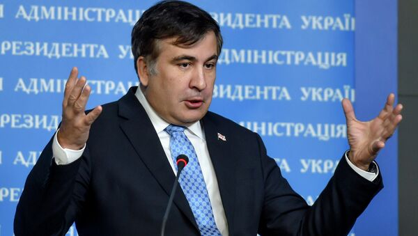 Экс-президент Грузии и советник президента Украины М.Саакашвили - Sputnik Беларусь