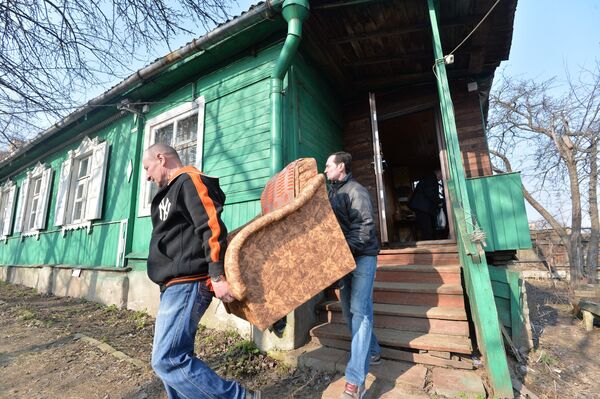 Выселение семьи Брель - Sputnik Беларусь