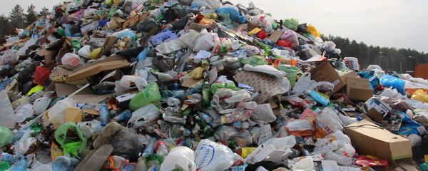 Каляровыя кантэйнеры перад сарціроўкай - Sputnik Беларусь