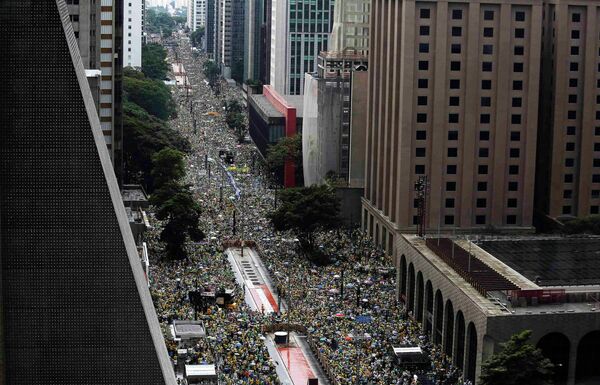 Массовые протесты в Бразилии - Sputnik Беларусь