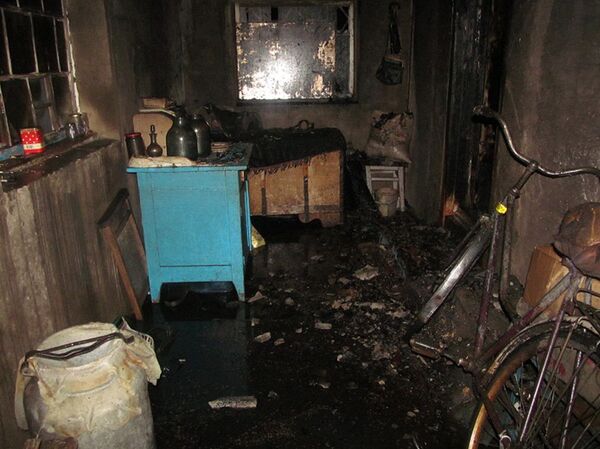 Пожар в доме в Слуцком районе - Sputnik Беларусь