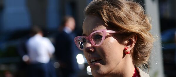 Телерадиоведущая Ксения Собчак  - Sputnik Беларусь