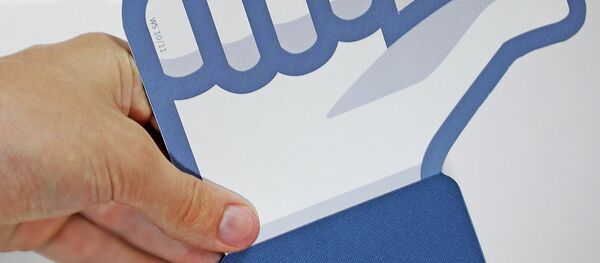 Значок Нравится социальной сети Facebook - Sputnik Беларусь