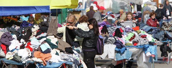 Рэчавы сэканд-хэнд у Мінску Рэчавы сэканд-хэнд у Мінску - Sputnik Беларусь