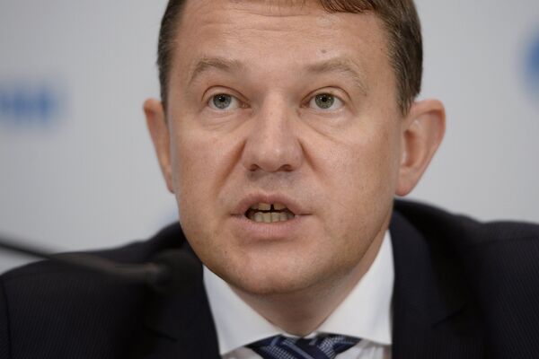 Начальник финансово-экономического департамента ОАО Газпром Андрей Круглов - Sputnik Беларусь