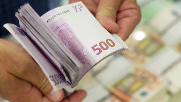 Банкноты достоинством в 500 евро - Sputnik Беларусь
