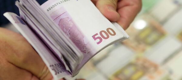 Банкноты достоинством в 500 евро - Sputnik Беларусь