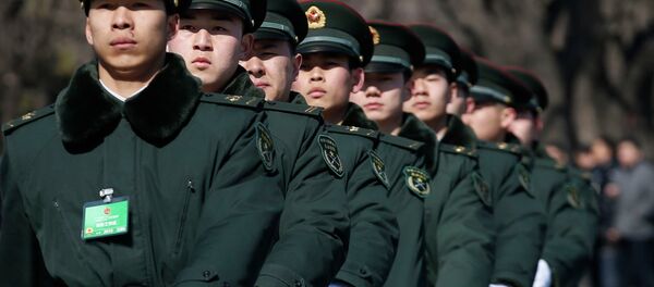 Солдаты Народно-освободительной армии Китая Солдаты Народно-освободительной армии Китая - Sputnik Беларусь