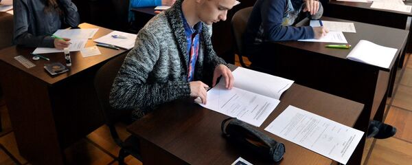 Вступительная кампания, архивное фото - Sputnik Беларусь