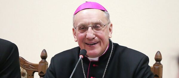 Глава конференции католических епископов Беларуси митрополит Минско-Могилевский архиепископ Тадеуш Кондрусевич - Sputnik Беларусь