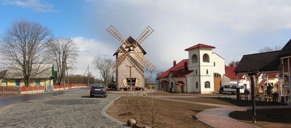 На территории усадьбы - Sputnik Беларусь