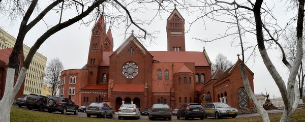 Касцёл святога Сымона і Алены ў Мінску Касцёл святога Сымона і Алены ў Мінску - Sputnik Беларусь